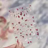 Adesivos de Unha Tomoni Embossados Populares Desenhos Animados Fofos Adesivos de Unha Infantis Adesivos de Cachorro Xadrez Designs Mistos de Nail Art