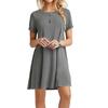 Comércio exterior Amazon AliExpress Vestido de manga curta europeu e americano desejo explosão ebay feminino novo comércio eletrônico transfronteiriço mais vendido