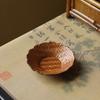 Porta-copos de bambu feito à mão, tapete para copos de vime, almofada de isolamento para potes, novo conjunto de acessórios para cerimônia do chá zen chinês kung fu