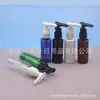 Botella de hombro plano con bomba de loción 50ml botella con bomba de clip botella de loción botella dispensadora de champú botella de plástico PET botella para limpiador facial