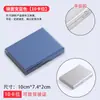 Porta-Cartões Antifurto e Antidesmagnetização de Aço Inoxidável Portátil para Homens e Mulheres, Estojo de Cartões Compacto e Simples com Bloqueio Rfid, Clipe de Cartão de Metal