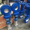 Fuzhou Fabricantes de Ventas Suministran Válvula de Lodos Zt9928-10 Dn65 Manual de Hierro Fundido con Brida Válvula de Lodos