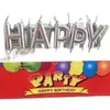Tiranos locales Vela de letras doradas FELIZ CUMPLEAÑOS FELIZ CUMPLEAÑOS suministros creativos para la edad de los niños