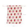 Bolsa de algodón con cordón estampada, pequeña bolsa para el hogar, para viajes, almacenamiento de artículos diversos, bolsa para regalo de Navidad, disponible en stock.