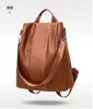 Mochila Antifurto Dupla Costas Estilo Coreano 2019 Mochila Retrô Fabricante Atacado Mochila de Cor Sólida