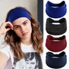 Banda Elástica Deportiva para el Cabello de Color Sólido Ancha Banda para el Cabello de Yoga Antitranspirante Absorbe el Sudor Diadema Macaron Banda para el Cabello de Cintura para Mujeres