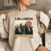 Sudadera Vintage de Ley y Orden: Unidad de Víctimas Especiales, Camiseta de Detective de Elliott Stabler y Olivia Benson