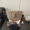 2026 Nueva Bolsa de Pecho Vintage con Diseño Impreso, Elegante Bolsa de Media Luna tipo Dumpling, Bolso de Hombro Único de Gran Capacidad para Mujer, Bolso Cruzado para Mujer