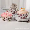 Embalagem de panificação NEATAL seleção multicolorida porta-papel para muffin e bolo cor sólida embalagem independente 50 porta-papel neve beleza