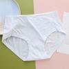 Anfeiya Estilo Suave Roupa Íntima Confortável de Modal para Meninas Grande Elasticidade Respirável Cintura Média Shorts Triângulo Infantil
