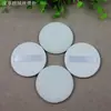 Atacado do Fabricante Puff de Maquiagem Base BB Cream Flocado de Couro Cetim de Lado Único Quadrado/Redondo de Uso Duplo Não Absorvente de Pó