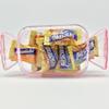 Suministro de comercio exterior caja de dulces creativa color transparente plástico duro extra grande caja de dulces Yiwu fábrica venta directa al por mayor