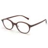 8171 Montura de Gafas de Gama Alta con Plaquetas Nasales Arno Nerd Retro Montura Ovalada Montura para Miopía Montura Óptica Lisa