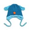 Mz4057 Chapéu de Pelúcia com Proteção de Orelha para Cachorro Novo Chapéu de Tricô de Inverno para Bebê Chapéu Pulôver Quente de Pelúcia
