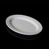 Melamina imitación porcelana A5 vajilla de melamina plato cintura ovalado plato frío plato pescado hotel hot pot mayoreo impresión LOGO