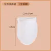 Bolsa de té tailandés tienda de té con leche red de filtro herramienta de media estilo Hong Kong té rojo fino juego especial para preparar té anillo de acero bolsa de tela
