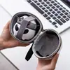 Set de Viaje de Panda Lindo para Té Traje Taza Express Portátil Taza Especial Personal para Exteriores Camping Tetera Portátil Taza de Té