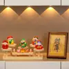 Dioses de la Riqueza de Cinco Estilos Chinos Decoración para el Hogar para Entrada, Mueble de TV, Decoración de Oficina, Soporte de Exhibición, Figuras Pequeñas