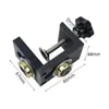 Localizador de Taladro Tres en Uno Abridor de Agujeros para Conector de Tarugo de Mueble Herramienta de Taladrado para Carpintería para Unir Tableros
