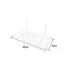 Prateleira de Painel Perfurado para Uso Doméstico, Cesta Suspensa, Caixa de Painel Perfurado, Porta-Trecos de Gancho, Caixa de Armazenamento, Metal Moderno Simples