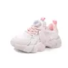 Zapatillas de Otoño 2025 para Niñas Zapatos Blancos Tipo Papá para Niñas Mayores Suela Suave Zapatillas para Correr Transpirables para Primavera y Otoño