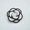 Estilo coreano camélia DIY acessórios de tecido feitos à mão sapatos e chapéus roupas grampo de cabelo broche flores tridimensionais decorativas