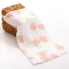 Toalla facial de gasa de seis capas para niños, algodón puro, gasa de algodón para el hogar, suave para limpiar la cara, guardería, bebé, toalla para niños