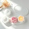 Molde de Silicona de Rosa 3D para Velas de Aromaterapia DIY, Taza de Yeso de Loto, Molde de Cera, Molde Combinado de Flores de Resina