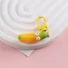 Hebilla Creativa de Fruta para Puerta Colgante DIY Hecho a Mano Casco de Auriculares Llavero Material para Colgar Accesorios de Joyería