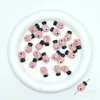 Cuentas Cerámicas Lindas con Bloques de Color en Forma de Pez, Accesorios Realistas 3D Hechos a Mano para Joyería DIY, Materiales para Aretes y Pulseras al por Mayor