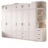 Guarda-roupa para Uso Doméstico no Quarto, Armário Simples para Crianças em Apartamentos de Aluguel, Guarda-roupa Pequeno com Gavetas, Resistente a Mofo