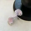 Novos Brincos Torcidos Exquisitos de Lã Colorida Feitos à Mão Design de Nicho de Alta Qualidade Brincos Dopamina para Mulheres