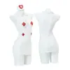 Lingerie sexy Kou Ni, traje de enfermeira transparente vazado sexy, desejo puro, não precisa remover, roupa provocante ousada para casais