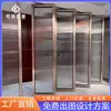 Las Puertas Plegables de Cristal Pueden Girar y Moverse, las Mamparas de Cristal Pueden Ser Retráctiles, Selladas, Insonorizadas y Mamparas de Pantalla de Cristal sin Rieles en el Suelo