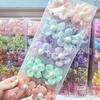 Grampo de Cabelo Flor de Renda com Lantejoulas Cor Macaron Pérola Laser Fofo Presilha de Cabelo Infantil Presilha para Franja de Menina