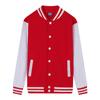 Todo Algodón Rizo Grande Delgado Traje de Béisbol Sudadera Ropa de Trabajo Personalizada Grupo de Personal Chaqueta Deportiva de Ocio Logo Bordado