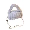 Bolso de Peluche Nuevo para Mujer, Estilo Versátil de Gama Alta para Otoño e Invierno, Bolso de Hombro Cruzado Individual, Bolso de Mano Texturizado para Mujer de Doble Uso y Billetera para Monedas