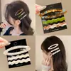 Grampo de Cabelo de Acetato Acessório de Cabelo para Mulheres 2025 Nova Moda Presilha Lateral para Franja e Cabelo da Testa, Grampo de Cabelo Bb Clip