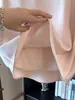Falda de Acetato tipo Satín 2026 Primavera/Verano Nuevo Estilo Elegante Anti-Exposición Perlado Línea A Falda Hot Girl Mayoreo 9951