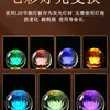 Lámpara de Loto Nueva 2025 Lámpara de Guanyin Buda Salón Budista Buda Colorido Larga Duración Cristal LED Enchufe Lámpara para el Hogar