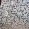 Alta qualidade pequeno osso linha renda tecido vestido vestido de noiva cheongsam material largura 1,5 metros feito à mão diy vestido acessórios