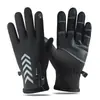 Guantes Calientes de Invierno para Exteriores para Hombres, Compatibles con Pantalla Táctil, Resistentes al Agua, Cortavientos, Ciclismo, Cremallera, Resistentes al Frío, Forro de Felpa, Deportes, Antideslizantes para Mujeres