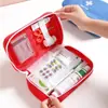 Suministros para la prevención de epidemias Botiquín de primeros auxilios Botiquín médico para montar en vehículo Botiquín médico de viaje de gran tamaño Bolsa portátil para organizar y almacenar medicamentos