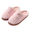 Pantuflas de Algodón para Hombres y Mujeres en Casa, Zapatos Cálidos y Antideslizantes para Confinamiento, Pantuflas de Felpa con Suela Gruesa, Pantuflas de Algodón para el Hogar en Interiores para Parejas de Otoño e Invierno