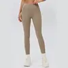Calça Legging de Yoga Nova Transfronteiriça com Efeito Refrescante 3D, Amiga da Pele, Cintura Alta, Levanta Bumbum, Ciclismo Esportivo, Modelagem Justa, Calça Longa Bumbum de Pêssego