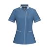 Ropa de limpieza ropa de verano de manga corta femenina ropa de trabajo de camarera de hotel pensión hospital propiedad tía ropa PA