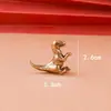 Mundo Jurássico Animal Dinossauro Desktop Pequenos Enfeites Antigo Casa Animal de Estimação para Chá Decoração Pequenos Artesanatos de Bronze Atacado