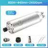 Motor de Alta Velocidade Shangke 65mm 800w Eixo Refrigerado a Água Motor SK Er11 Acessórios para Máquina de Gravação Marcenaria Publicidade 220v