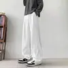 Personalizado/Primavera 2026 Nuevo Estilo Coreano Simple Pantalones de Hombre Caídos Sueltos Talla Grande Rectos Casuales HK9
