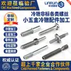 Tornillos de Acero Inoxidable 304 con Forma Especial, Piezas Especiales de Forma No Estándar, Componentes de Ferretería Mecanizados, Tornillos Excéntricos Escalonados de Forma Especial
